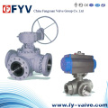 Electric Drived Three-Way Floating Ball Valve